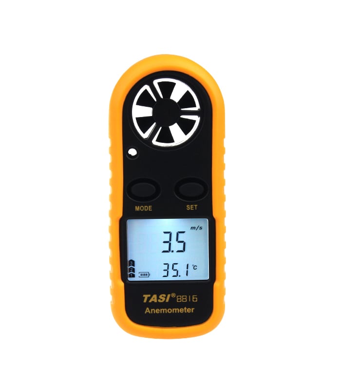 Handheld Digital Anemometer Wind Speed & Temperature Meter