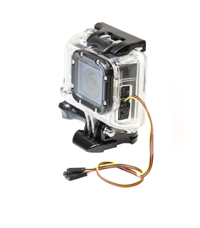 GoPro Hero 3 Camera Protective Shell Housing with Side Opening for FPV Access