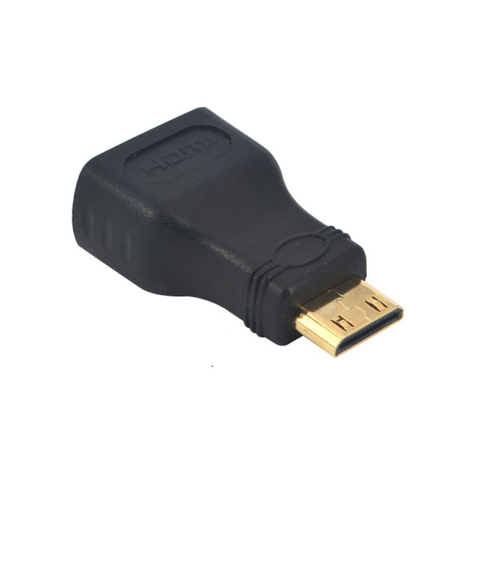 HDMI Female to Mini HDMI Male Short Adapter