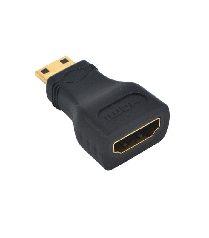 HDMI Female to Mini HDMI Male Short Adapter