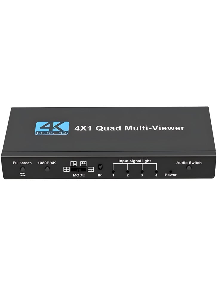 HDMI Quad-Screen 4×1 Split Screen MultiViewer with PIP for FPV Racing