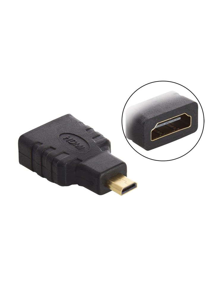 HDMI Female to Micro HDMI Type D Male Adapter