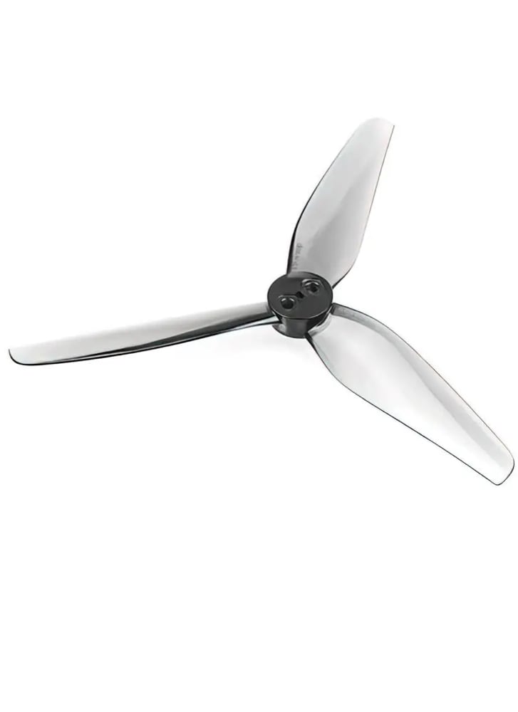 HQProps T3.5x2x3 Tri-Blade Propellers (1.5mm Shaft) – Grey