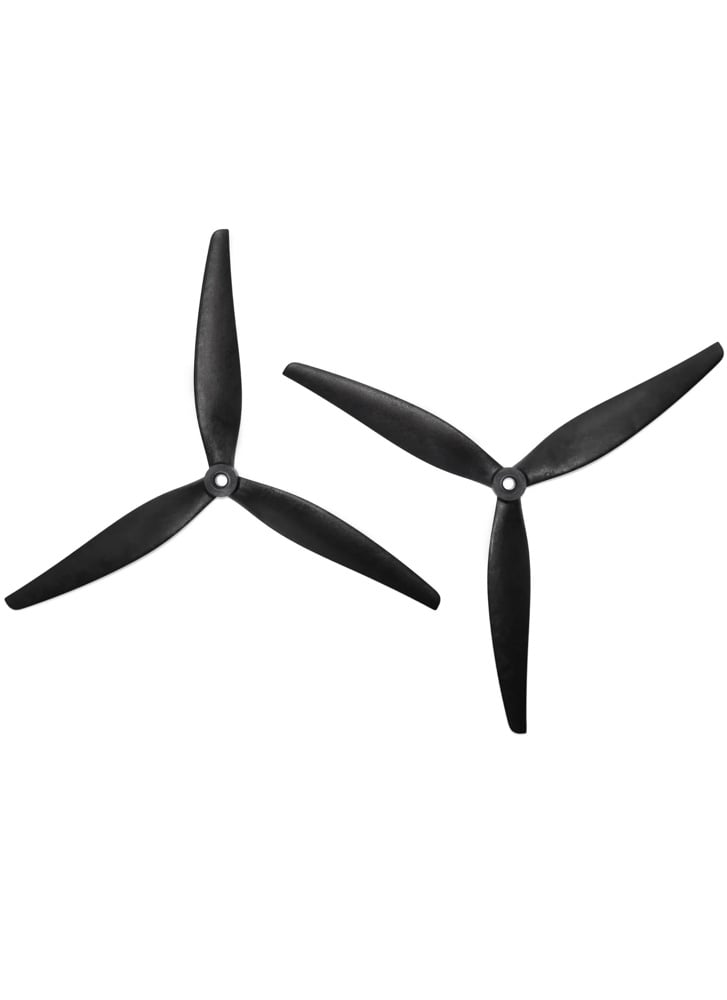 HQProps LR 8×4.2 Tri-Blade Glass Fiber Reinforced Nylon Propellers (1CW+1CCW)
