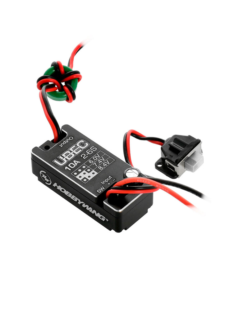 Hobbywing 10A 2-6S UBEC with 6.0V/7.4V/8.4V Output