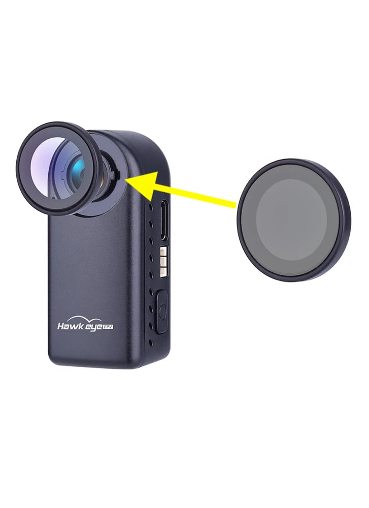 ND filters for Hawkeye Thumb 2 / 3 FPV Camera