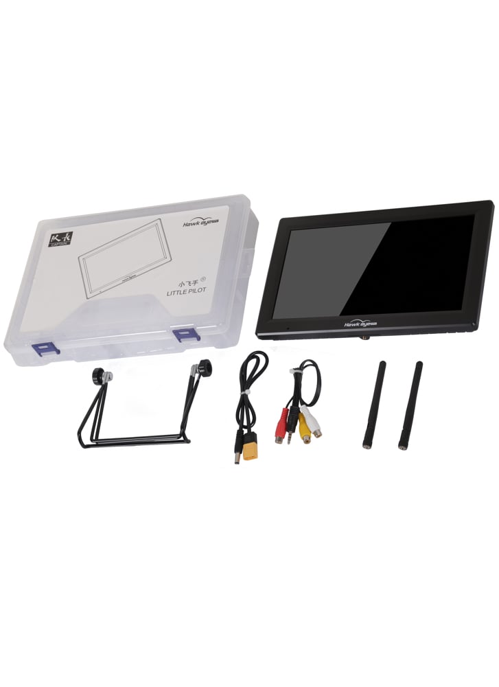 Hawkeye Captain X 10inch 5.8GHz Diversity FPV Monitor with DVR