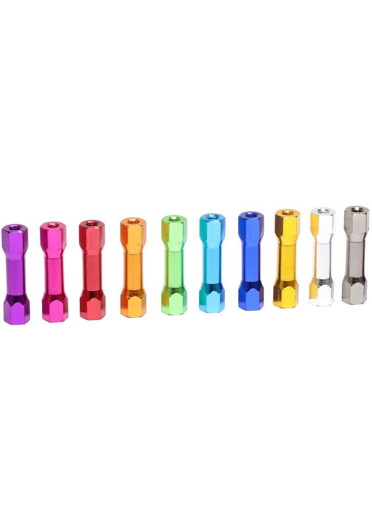 M3 Anodised Aluminium Alloy Threaded Spacer – Hex Head