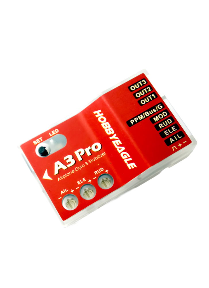 HobbyEagle A3 Pro 6-Axis Airplane Gyro & Stabilizer