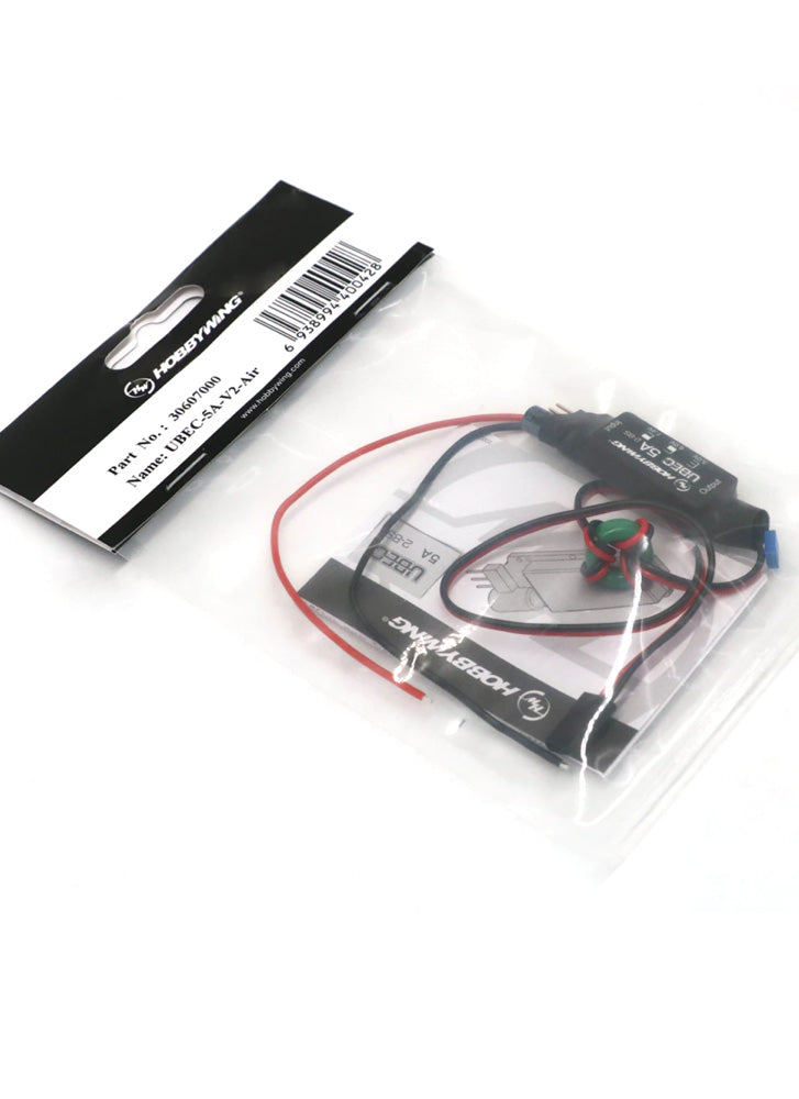 Hobbywing 5A 2-8S UBEC with 5.0V/6.0V/7.4V Output