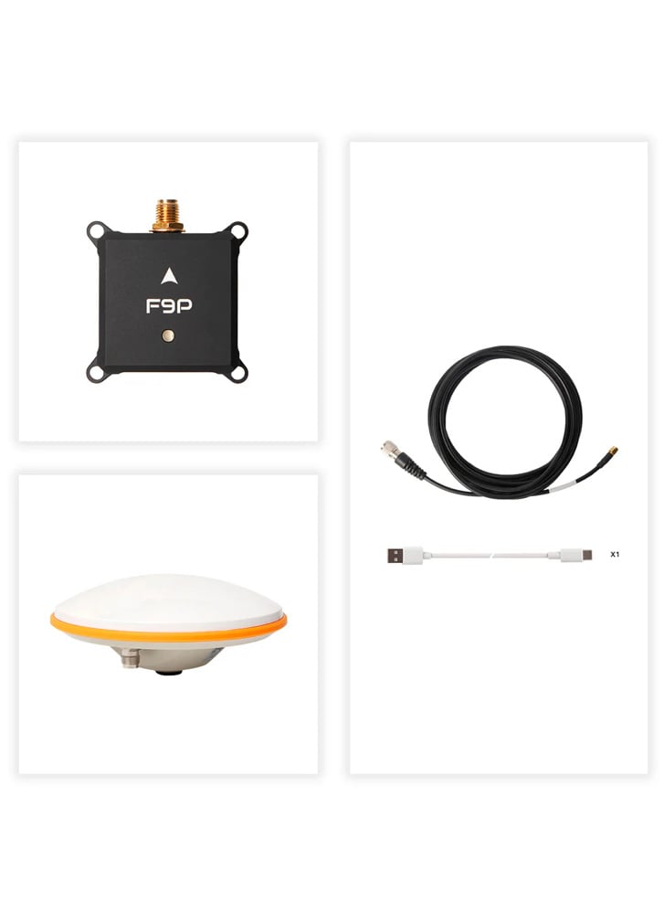 Holybro H-RTK NEO-F9P w/ Base Station Antenna