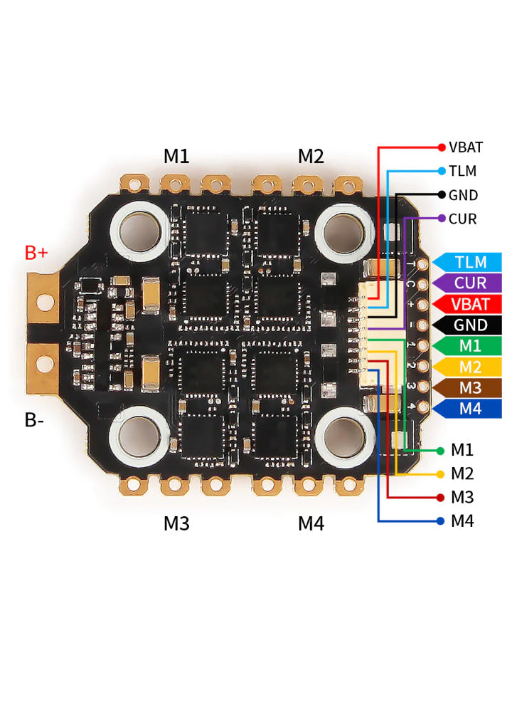 Holybro Tekko32 F4 Mini 4-in-1 50A ESC BLheli_32 Dshot 1200