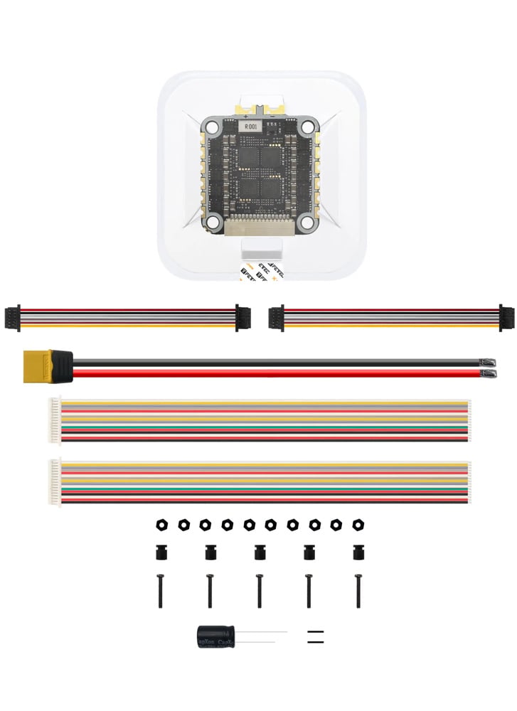 NewBeeDrone Hummingbird 255 AIO Flight Controller AT32F435 AM32 50A 3-6S (25X25)