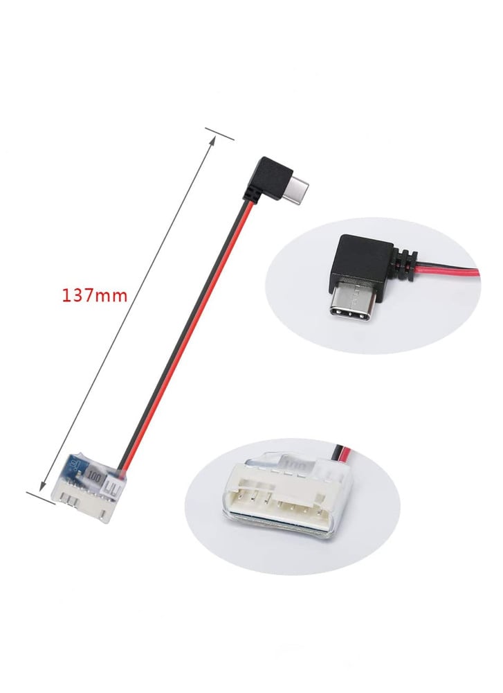 Type USB-C 5V to Balance Plug V2 for GoPro Hero 6/7/8/9