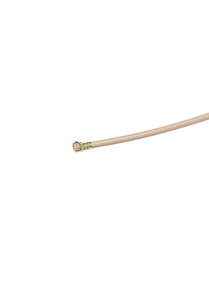 SMA to IPEX Extension Cable w/ 90 Degree Thru Hole Mount
