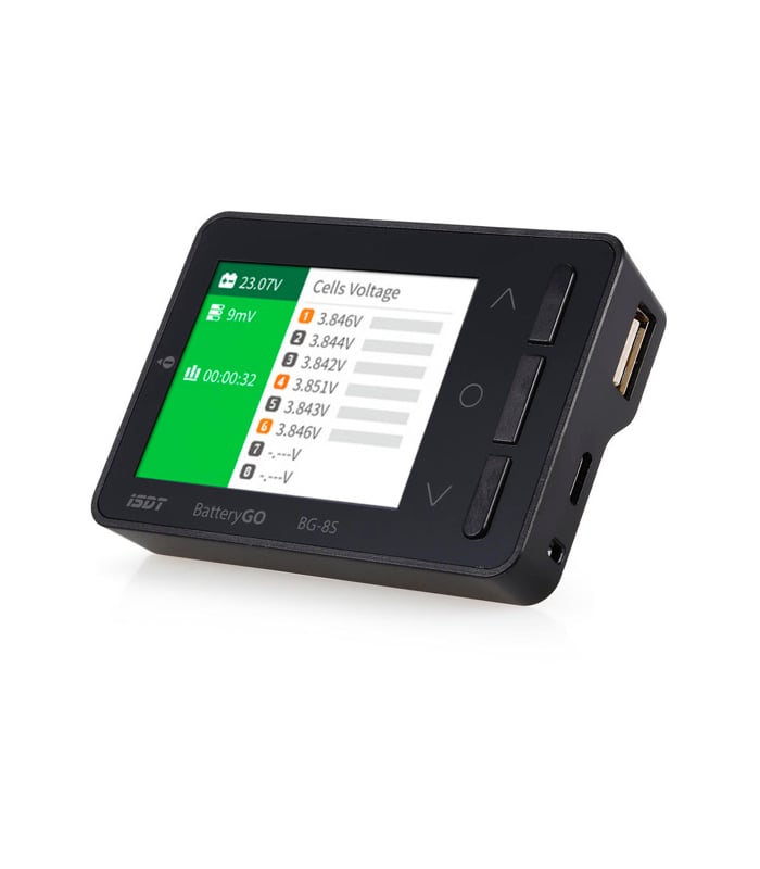 ISDT BattGO BG-8S Smart Battery Checker Receiver Signal Tester