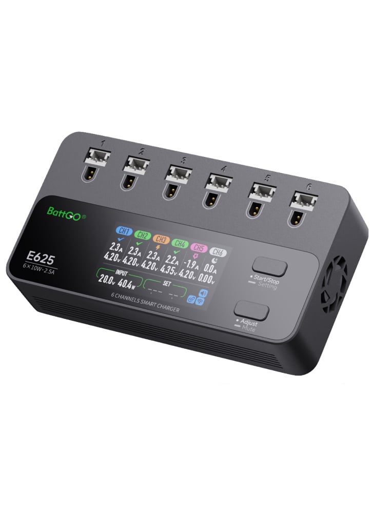 ISDT E625 1S LiPo Battery Charger / Discharger (PH2 / BT2.0)