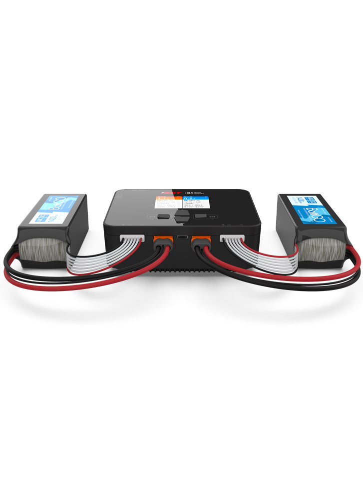 ISDT K1 Dual Port 1~6S AC100W / DC250W Smart Charger