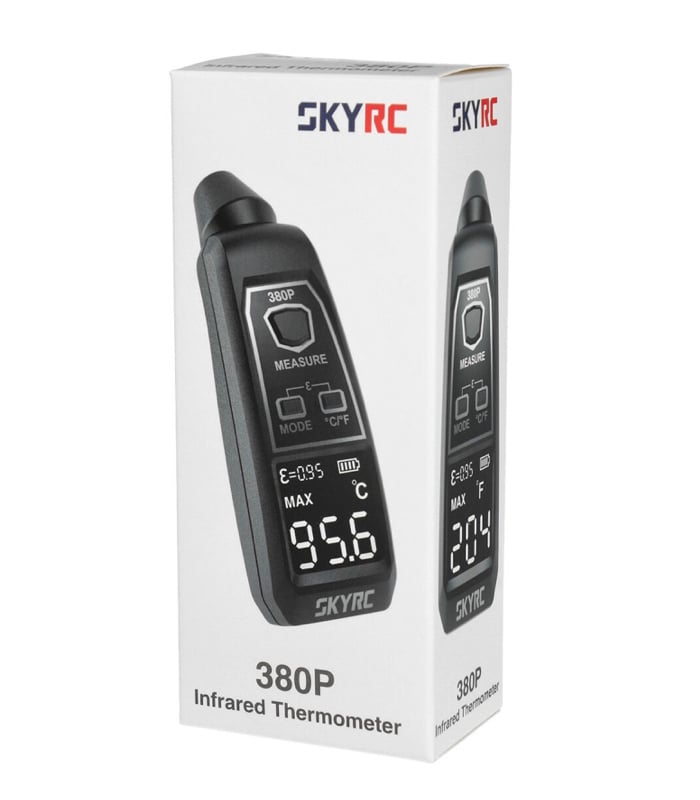 SkyRC Infrared Thermometer with LED Screen – 380P