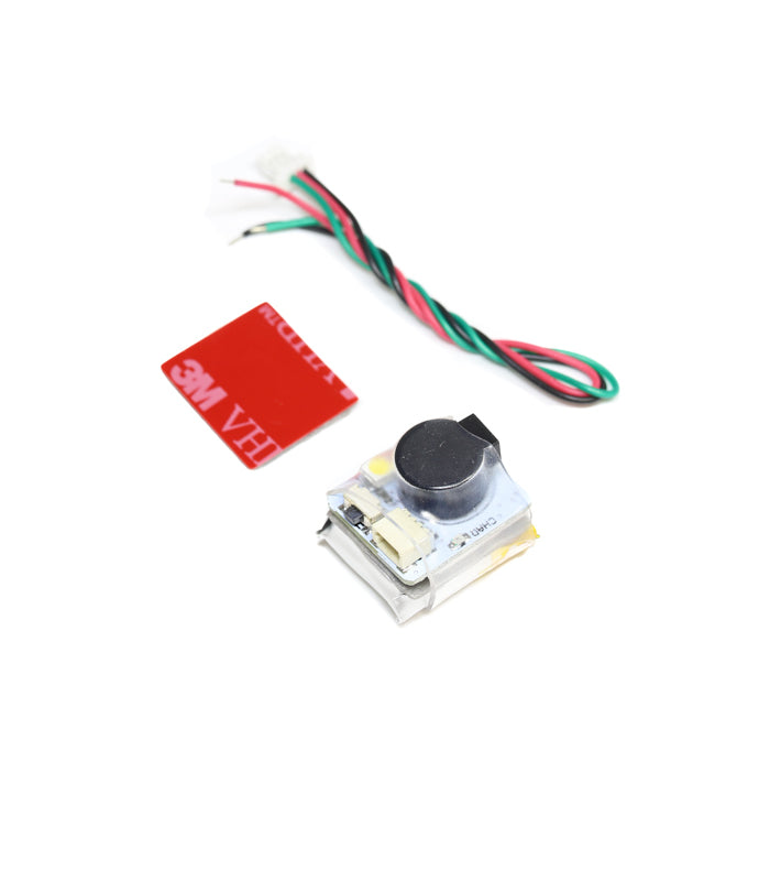Self-Powered Tiny Lost Model Buzzer Alarm with LED and Built in Battery