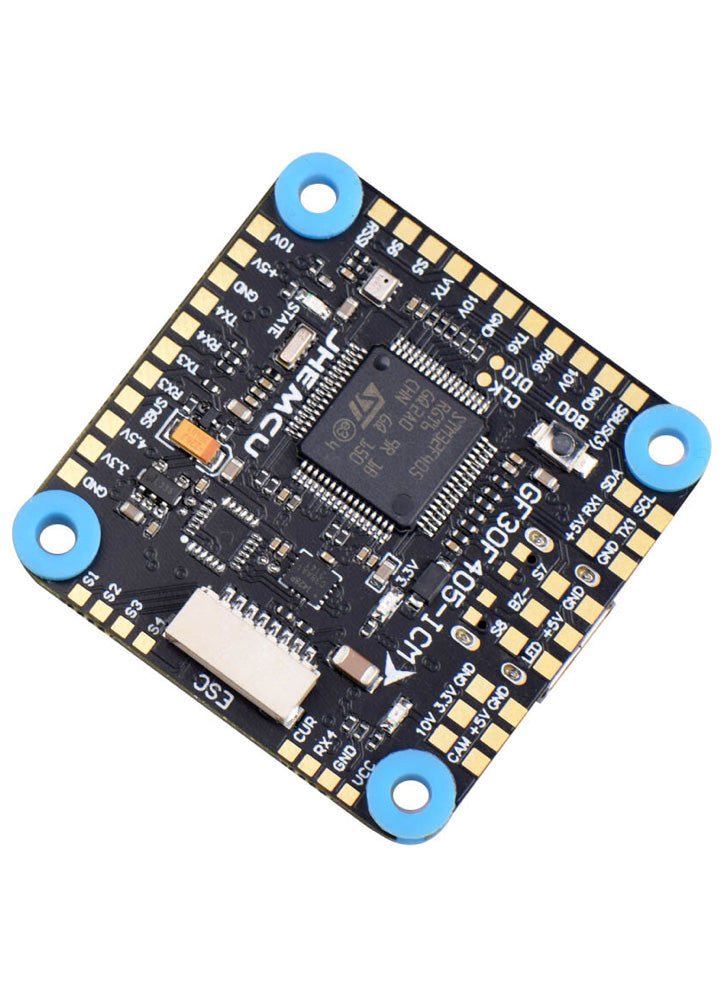 JHEMCU GF30F405-ICM 5V 10V Dual BEC F405 Flight Controller 3-8S 30X30