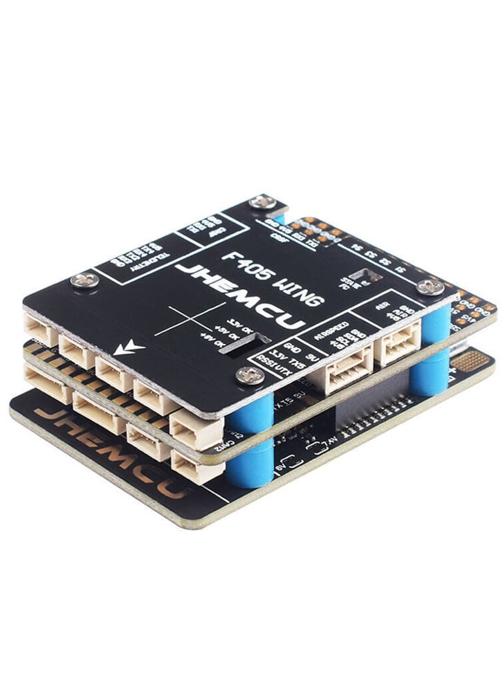 JHEMCU F405 Wing INAV Flight Controller + Barometer Gyroscope OSD Blackbox BEC