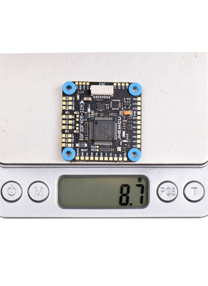JHEMCU GF30F405-ICM 5V 10V Dual BEC F405 Flight Controller 3-8S 30X30