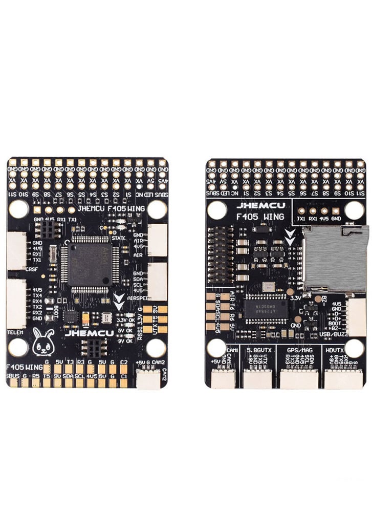 JHEMCU F405 Wing INAV Flight Controller + Barometer Gyroscope OSD Blackbox BEC
