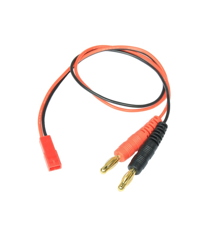 LiPo Charge Lead Adapter Female JST to 4mm Banana Plug