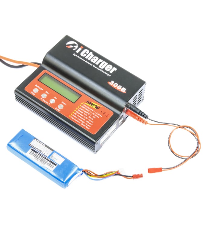 LiPo Charge Lead Adapter Female JST to 4mm Banana Plug