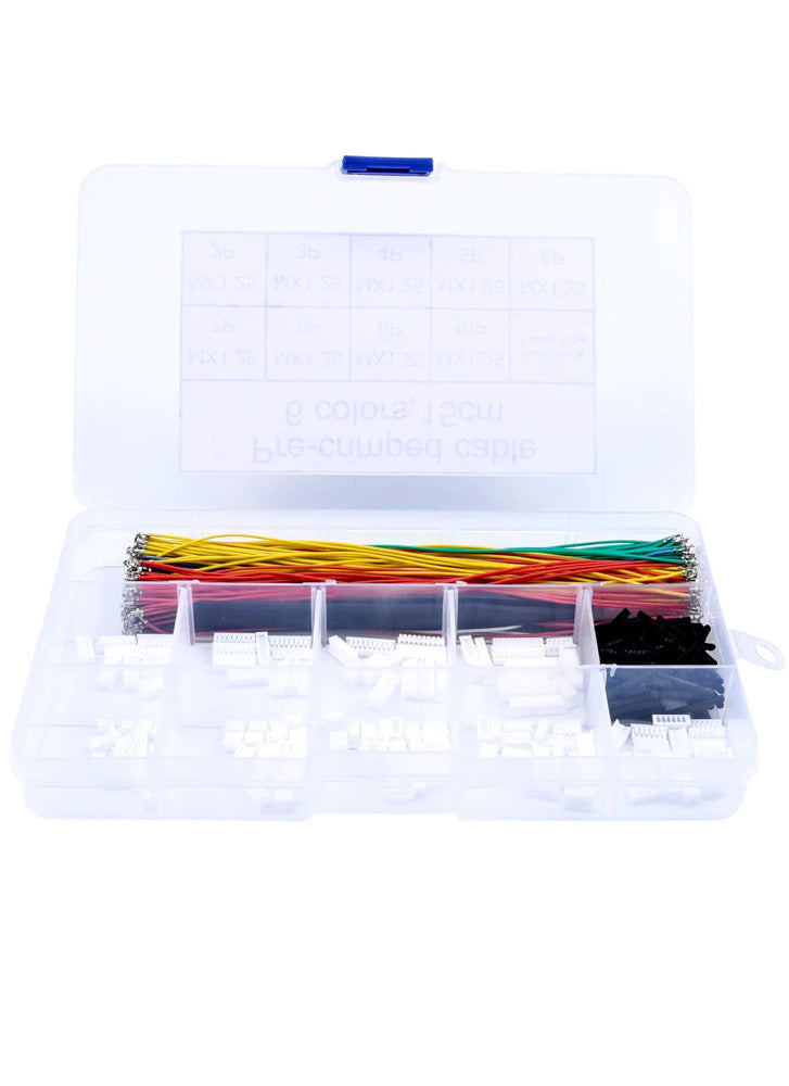 JST MX1.25 Connectors & Pre-Crimped Silicone Wire Cable Set