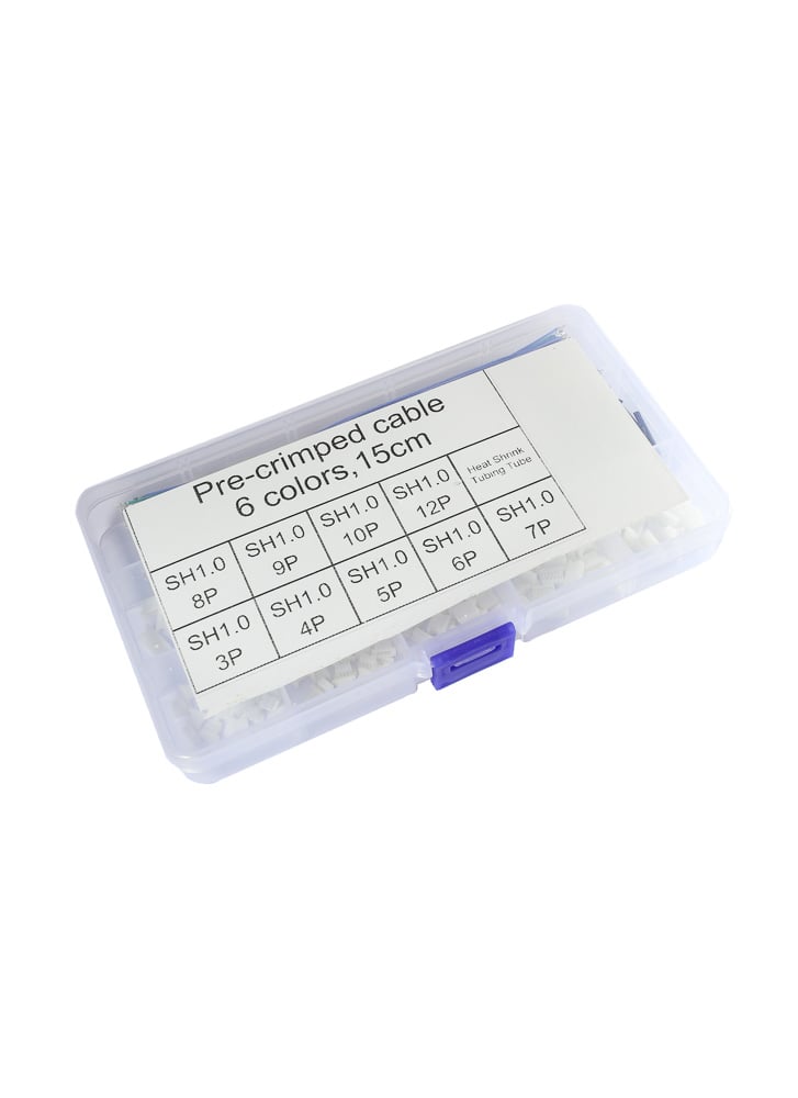 JST-SH1.0 Connector & Pre-Crimped Silicone Wire Cable Set