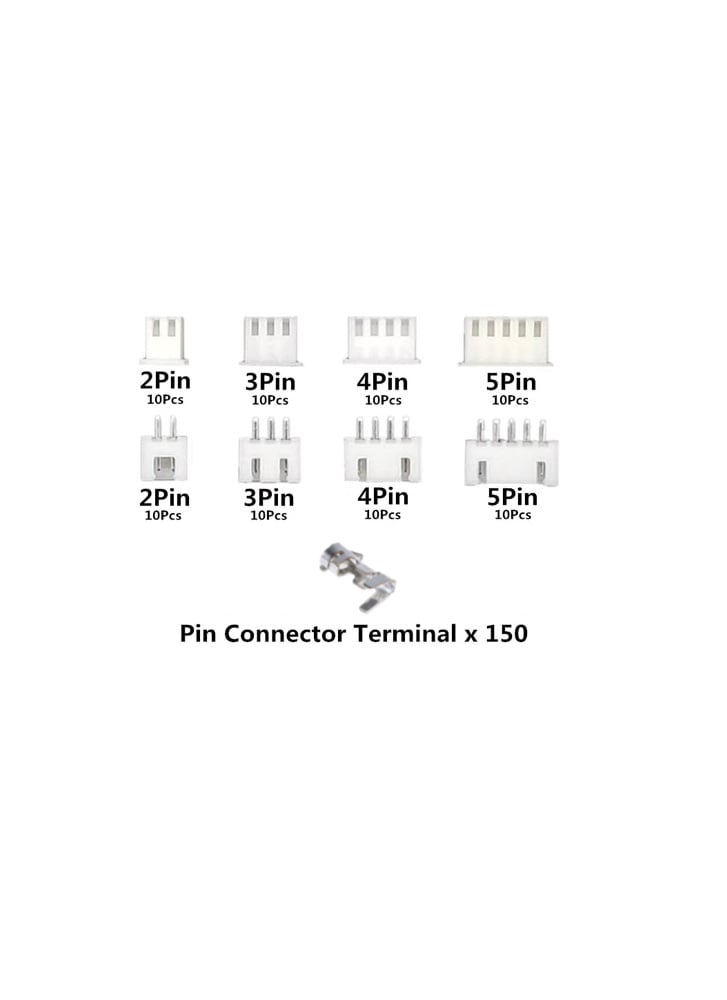 JST-XH Balance Plug 2/3/4/5-PIN Male & Female Connector Set