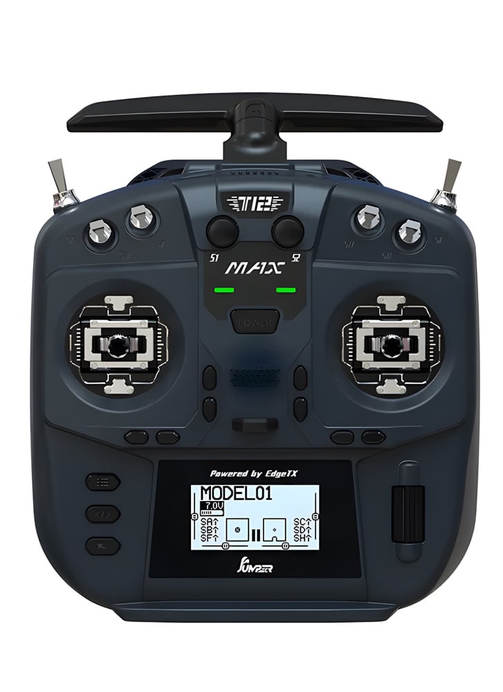 Jumper T12 Max 500mW ELRS Radio Transmitter with CNC Hall Sensor Gimbals (2.4GHz)