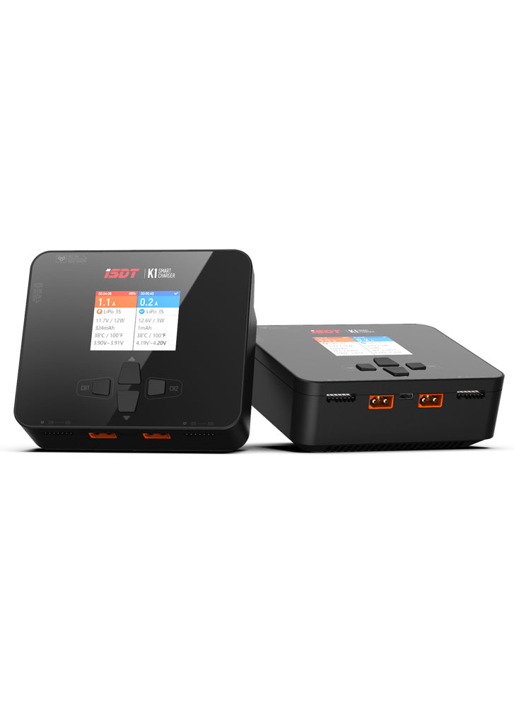 ISDT K1 Dual Port 1~6S AC100W / DC250W Smart Charger