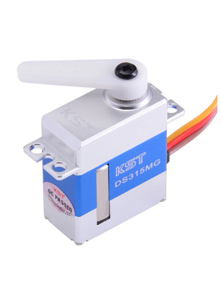 KST DS315MG V8.0 Mini Digital Metal Gear Coreless Servo 4.8kg 0.07sec for RC Helicopters