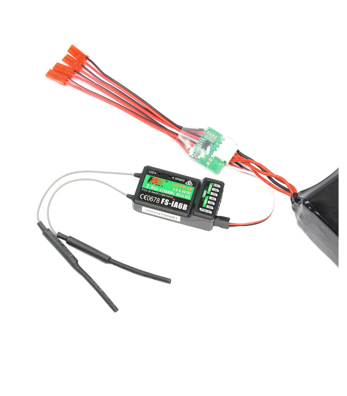 LED Light Bar Controller with 4CH JST Outputs & RC Control