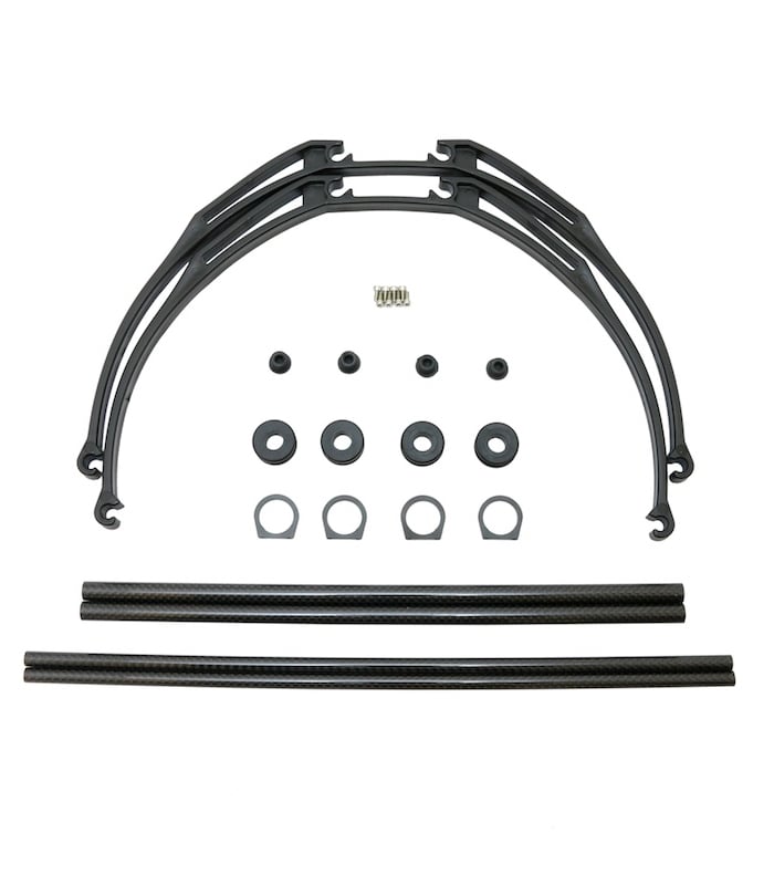 Universal Multirotor Crab Landing Gear Kit – Carbon Fibre