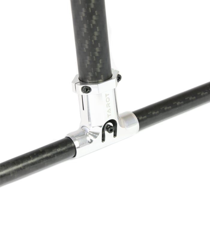 Tarot 16mm/10mm Aluminium Landing Skid T Piece Pair TL68B45