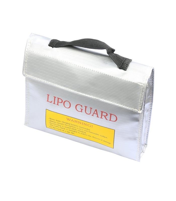RC LiPo Guard Fireproof Charge Storage Bag – Various Sizes