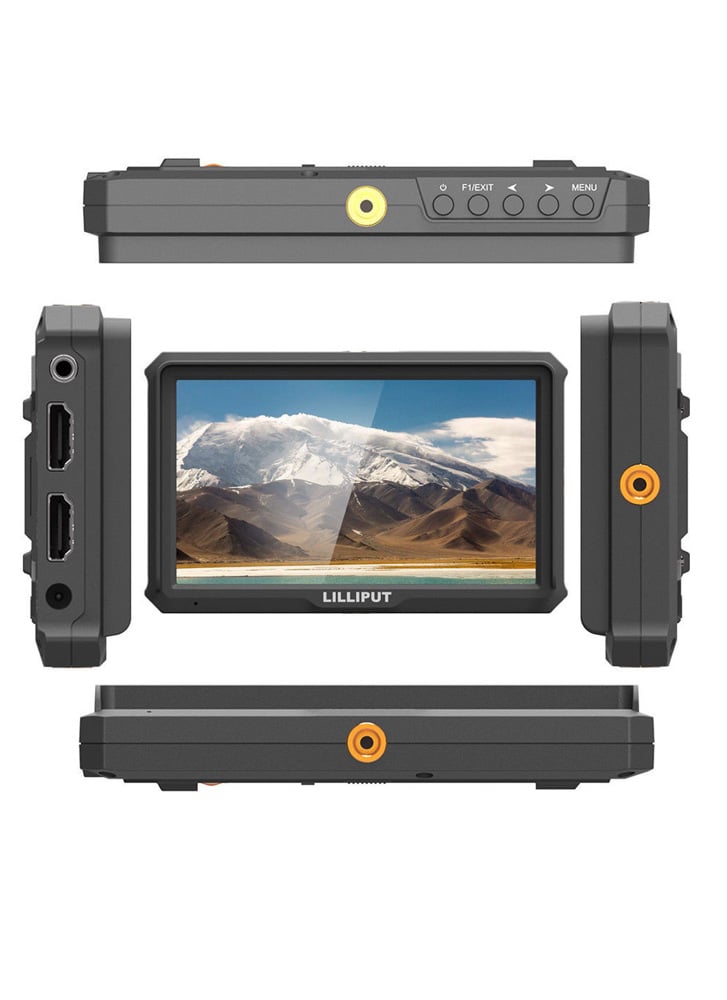 Lilliput A5 5-inch 4K HDMI Full HD On-Camera Field Monitor