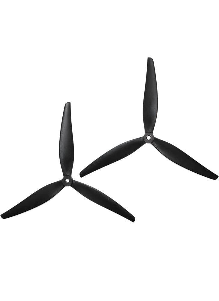 HQProps LR 8×4.2 Tri-Blade Glass Fiber Reinforced Nylon Propellers (1CW+1CCW)