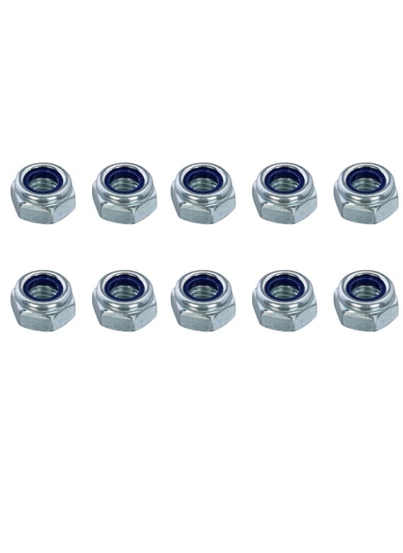 Stainless Steel Hexagonal Lock Nuts – Metric