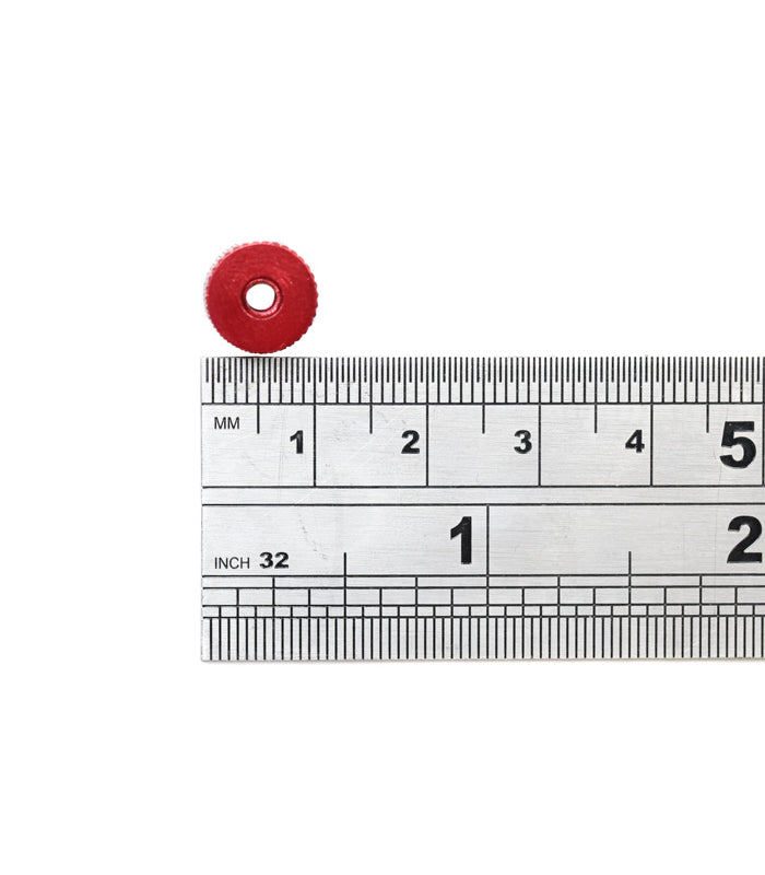 M3 Anodised Aluminium Alloy Thumb Nut with Knurling