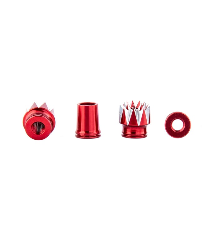RadioMaster TX16s M4 Anti-Slip Upgrade Alloy Stick Ends – RED