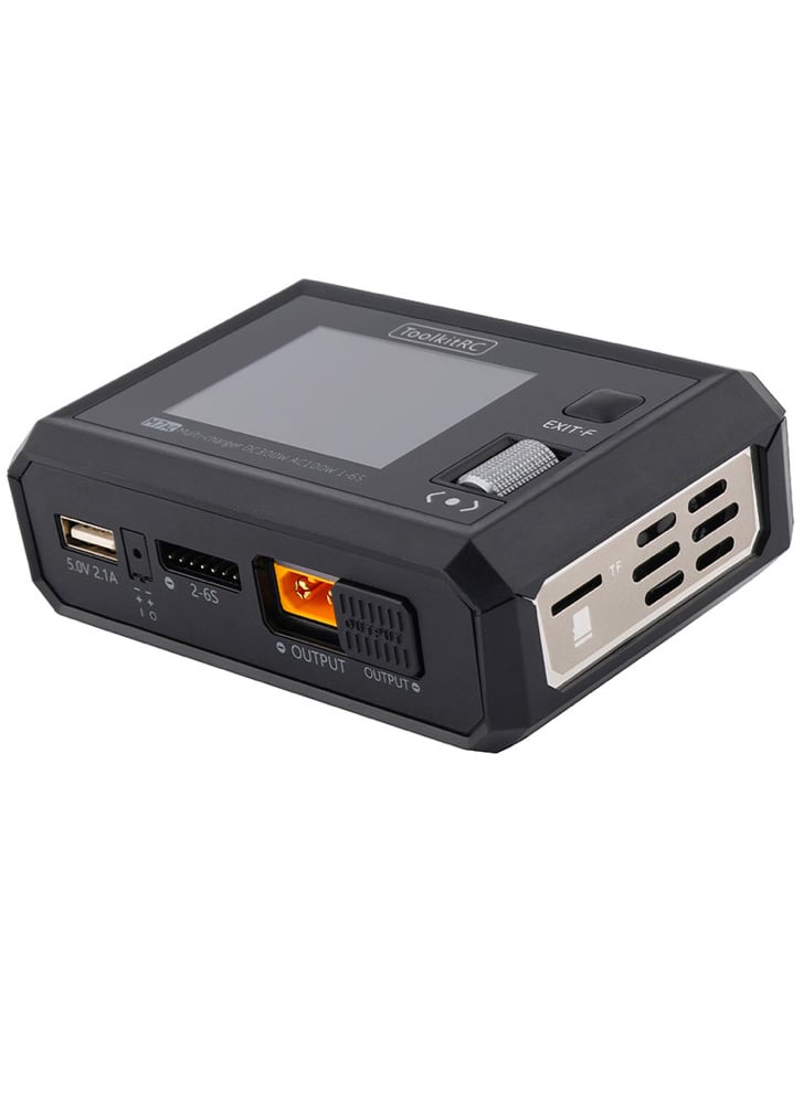 ToolkitRC M7AC AC/DC 1-6S Multifunctional Charger for XT30/XT60