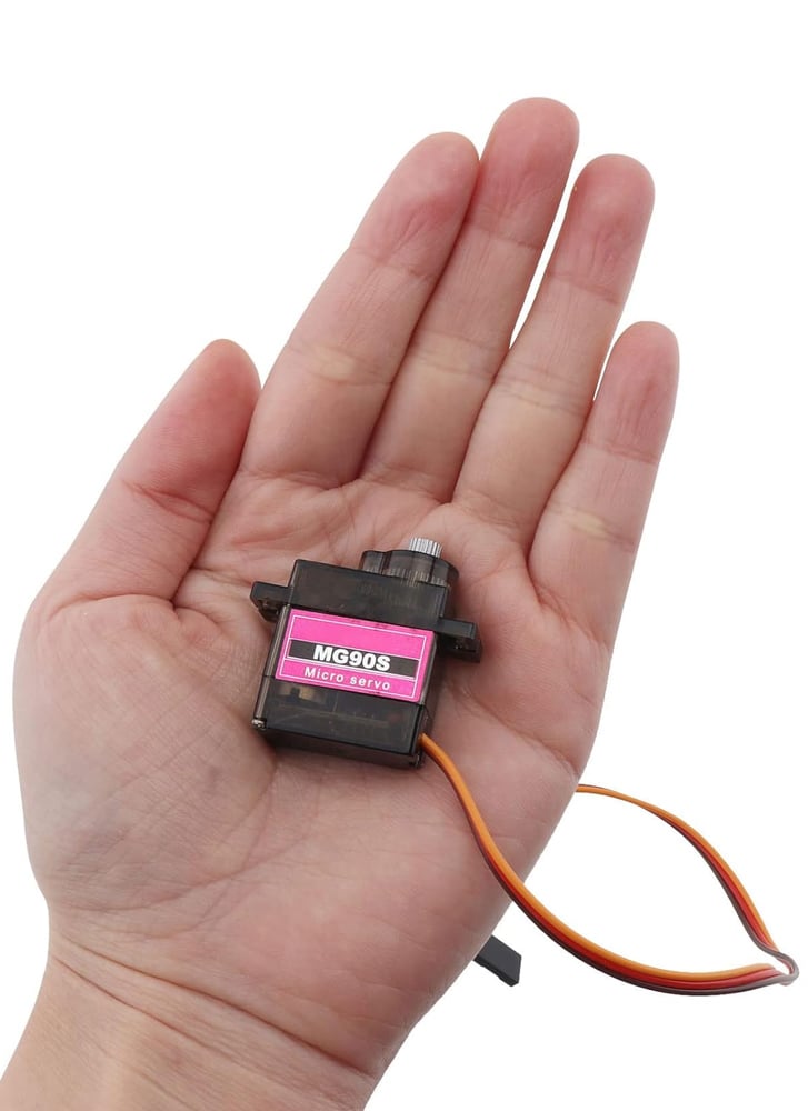 MG90S Metal-Gear Micro Servo 9G – 90° / 180° / 360°