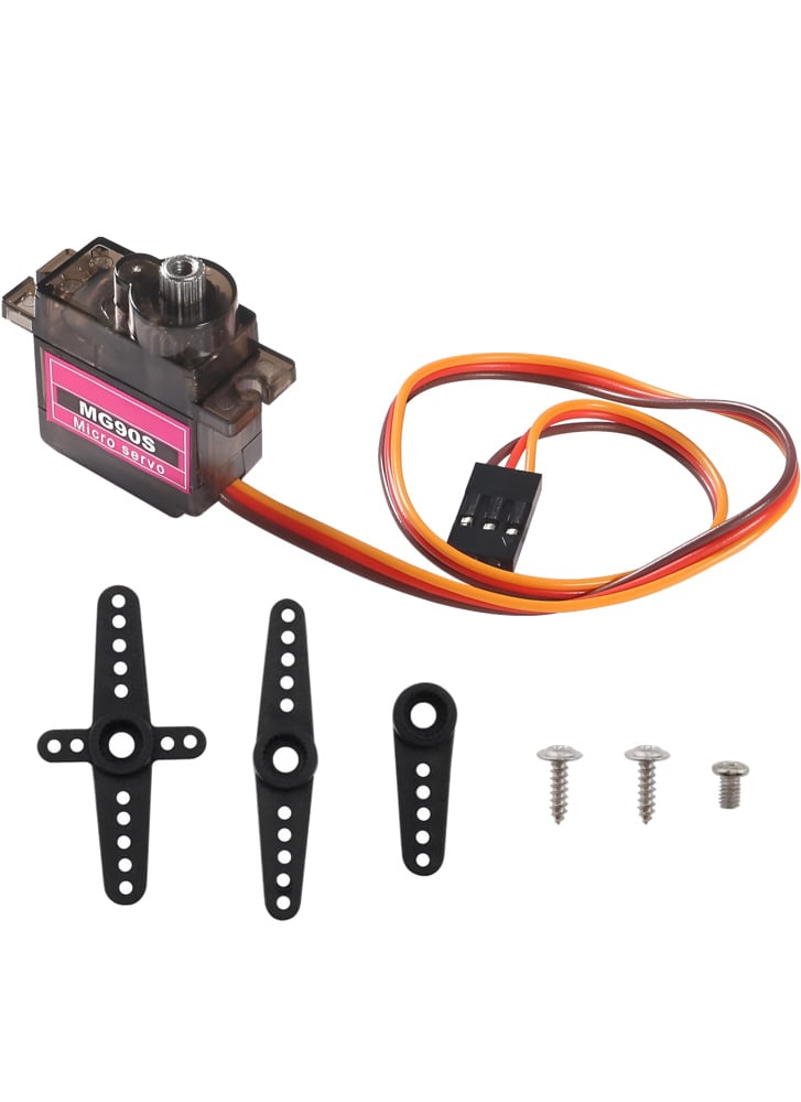 MG90S Metal-Gear Micro Servo 9G – 90° / 180° / 360°