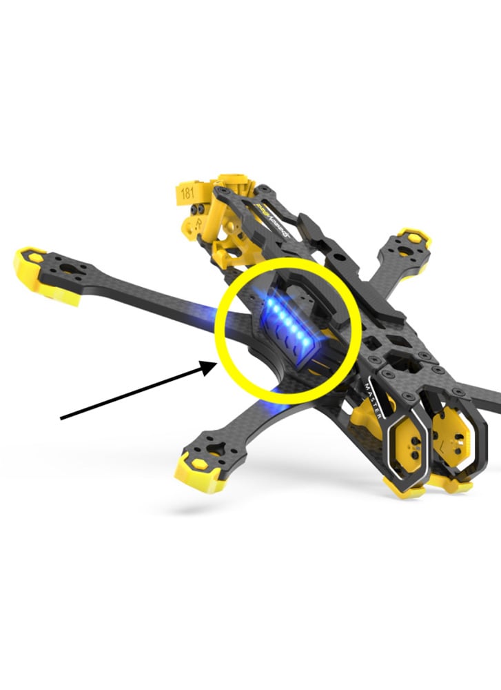 SpeedyBee Master 5 Stack Side Plate with LEDs L+R