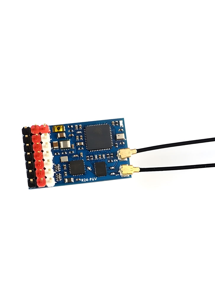 Matek 2.4GHz R24-P6V ELRS 6CH PWM Vario Receiver